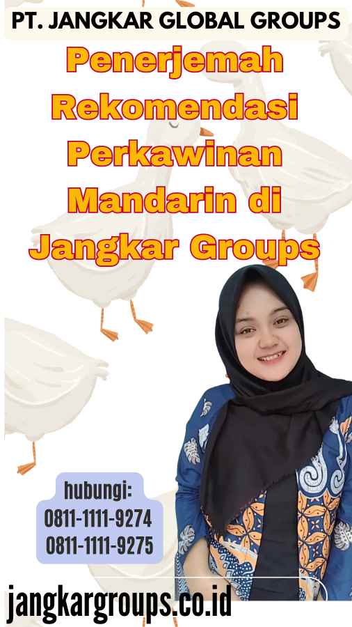 Penerjemah Rekomendasi Perkawinan Mandarin di Jangkar Groups