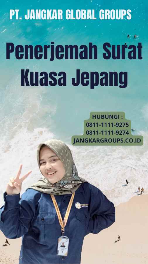 Penerjemah Surat Kuasa Jepang