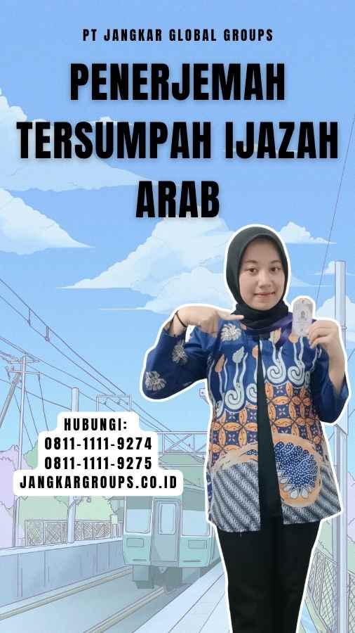 Penerjemah Tersumpah Ijazah Arab