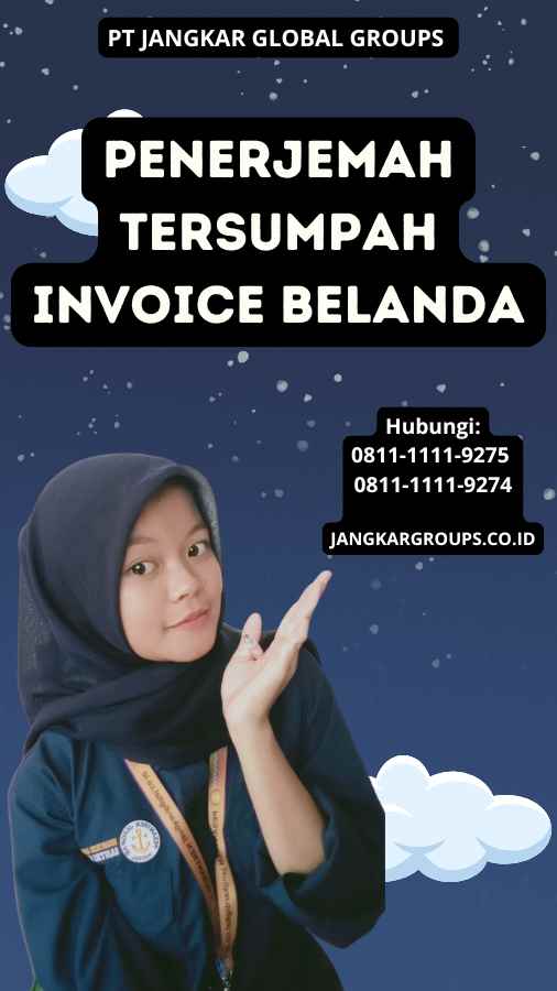 Penerjemah Tersumpah Invoice Belanda