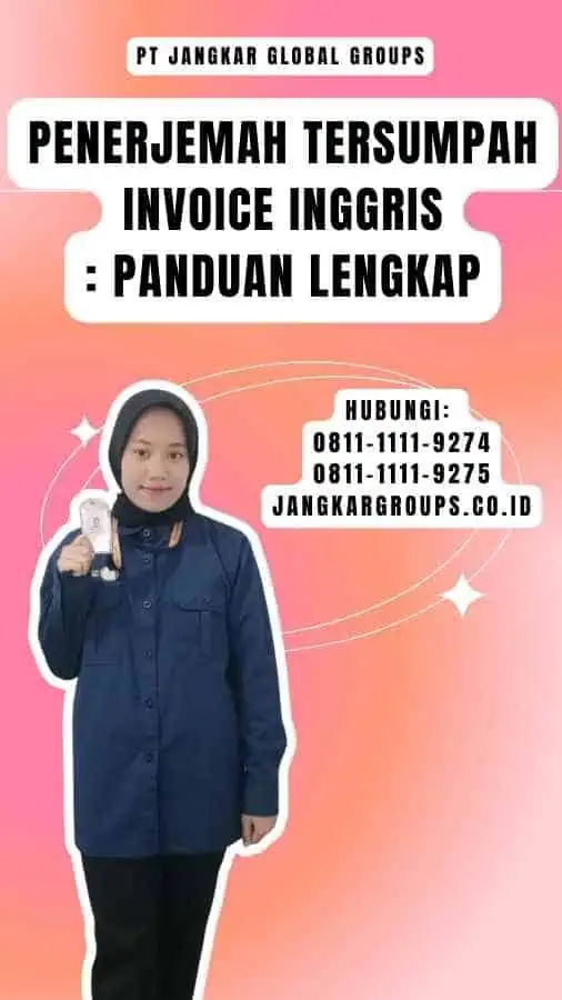 Penerjemah Tersumpah Invoice Inggris Panduan Lengkap