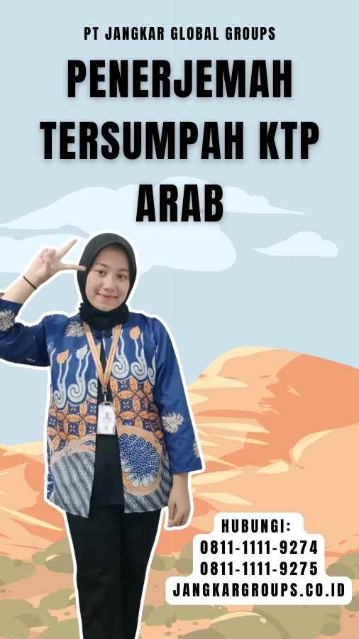 Penerjemah Tersumpah KTP Arab