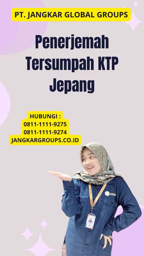 Penerjemah Tersumpah KTP Jepang