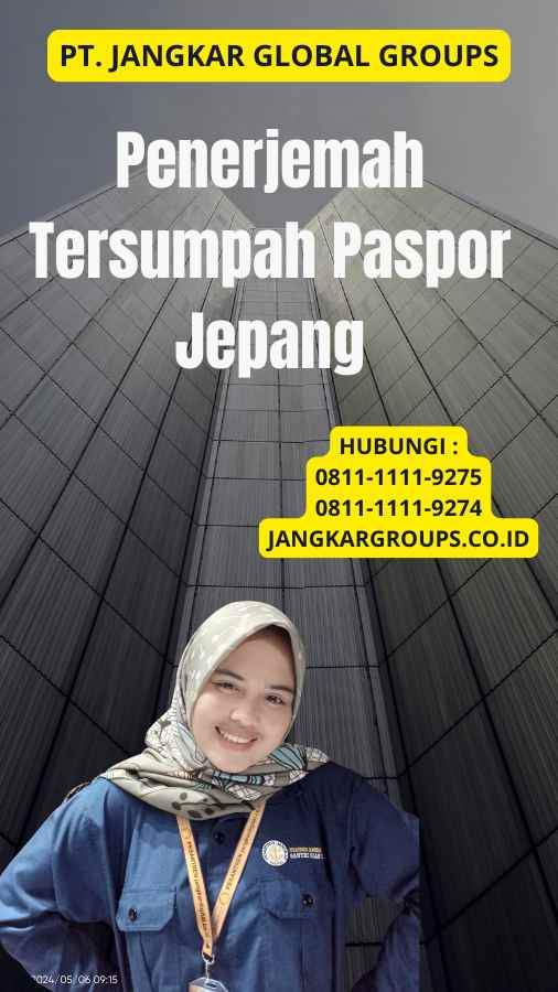 Penerjemah Tersumpah Paspor Jepang