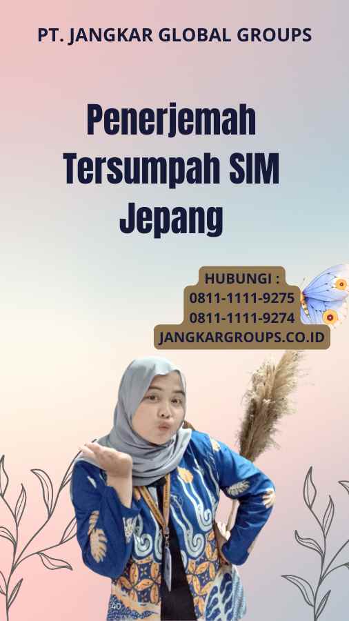 Penerjemah Tersumpah SIM Jepang