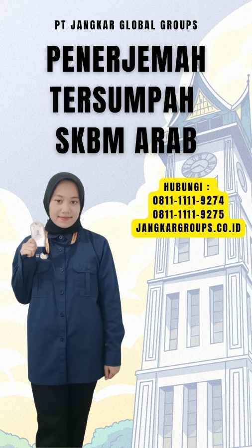 Penerjemah Tersumpah SKBM Arab