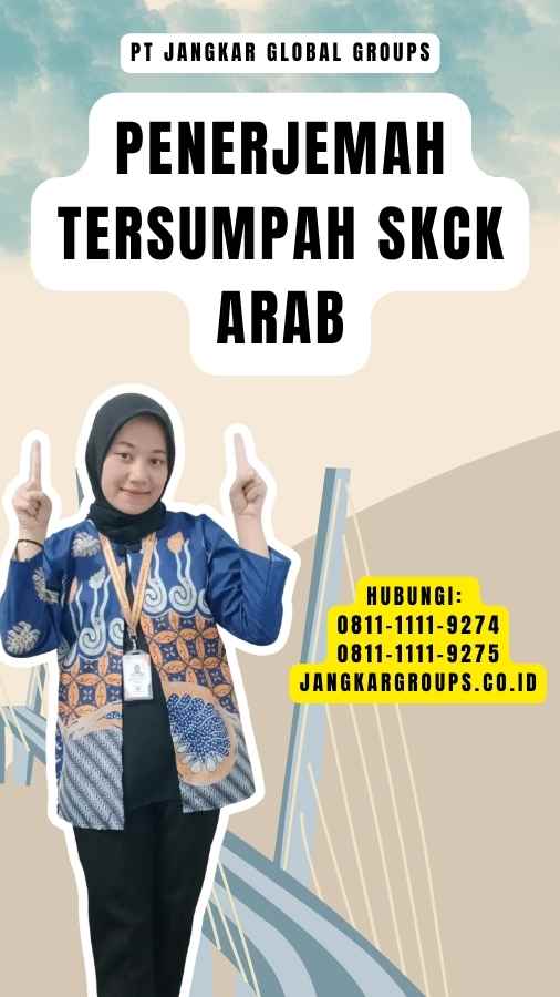 Penerjemah Tersumpah SKCK Arab