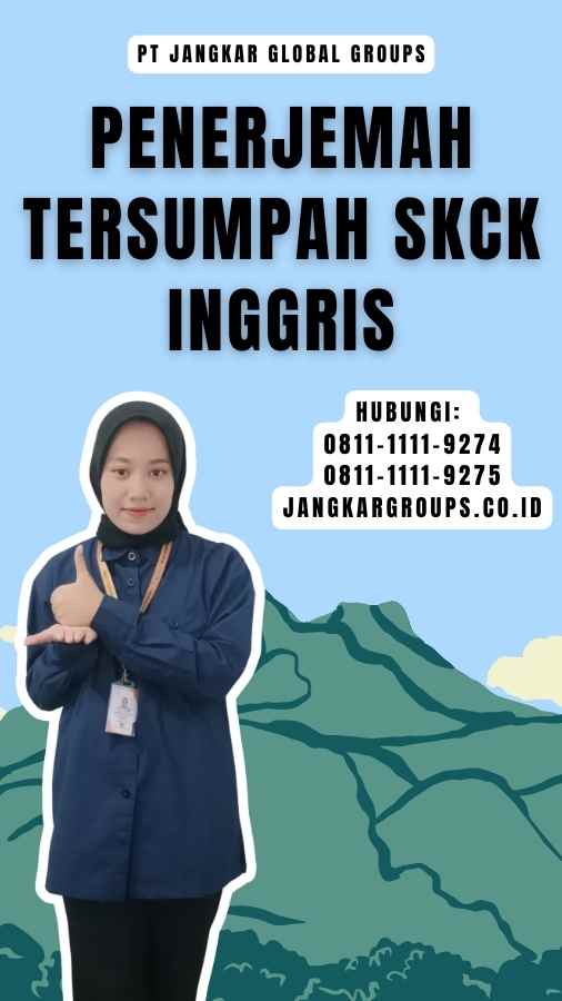 Penerjemah Tersumpah SKCK Inggris