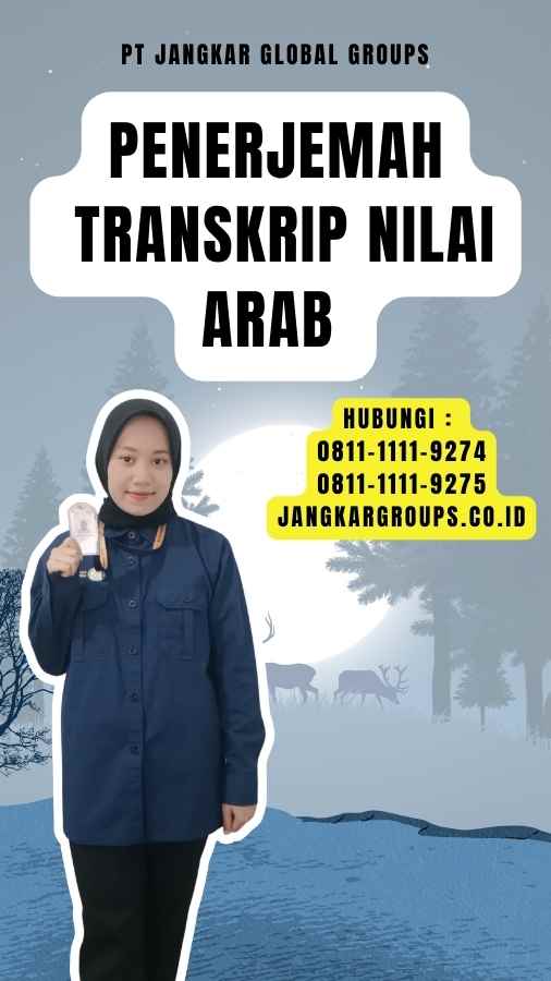 Penerjemah Transkrip Nilai Arab