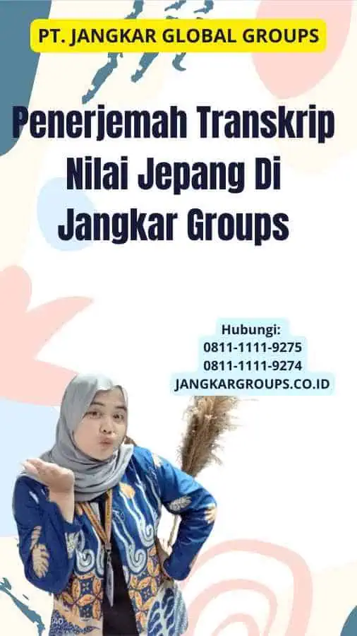 Penerjemah Transkrip Nilai Jepang Di Jangkar Groups