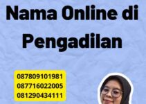 Penetapan Nama Online di Pengadilan