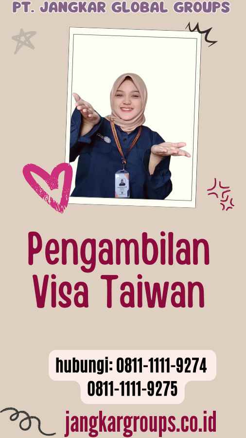 Pengambilan Visa Taiwan