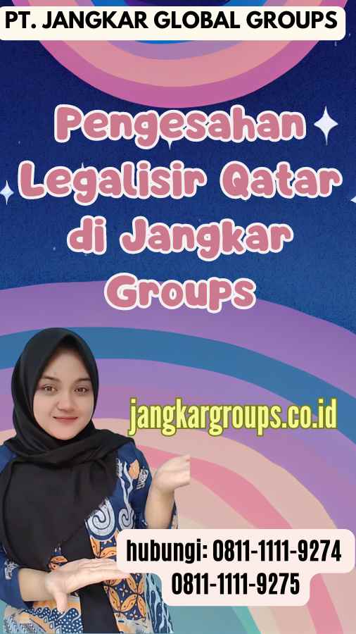 Pengesahan Legalisir Qatar di Jangkar Groups