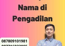 Pengurusan Penetapan Nama di Pengadilan