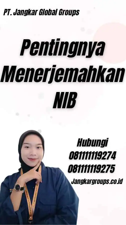 Pentingnya Menerjemahkan NIB