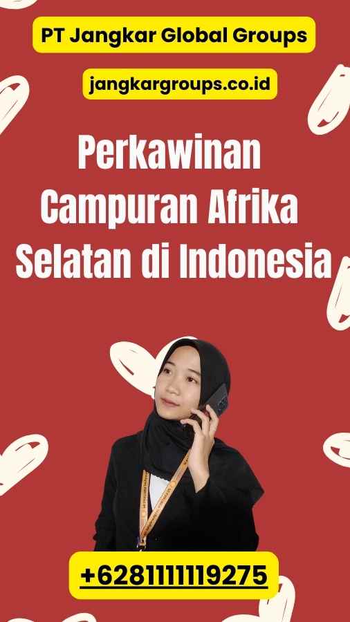 Perkawinan Campuran Afrika Selatan di Indonesia