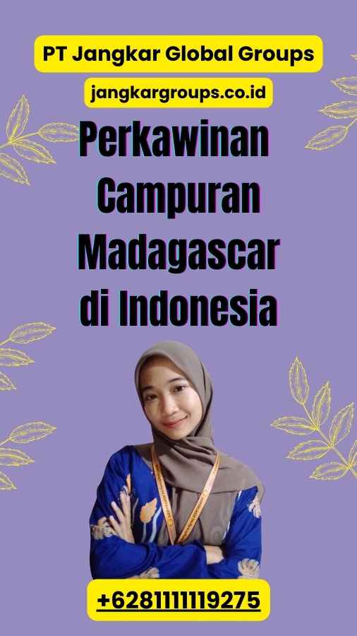 Perkawinan Campuran Madagascar di Indonesia