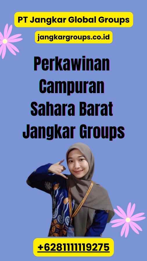 Perkawinan Campuran Sahara Barat Jangkar Groups