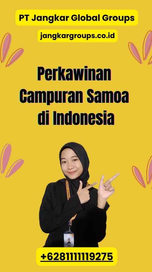 Perkawinan Campuran Samoa di Indonesia