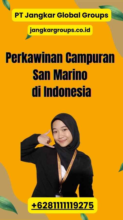 Perkawinan Campuran San Marino di Indonesia