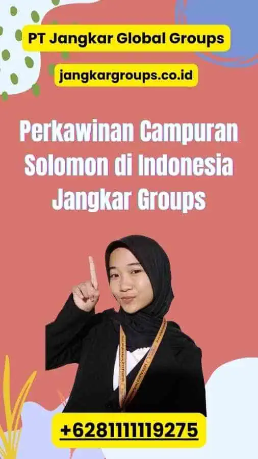 Perkawinan Campuran Solomon di Indonesia Jangkar Groups