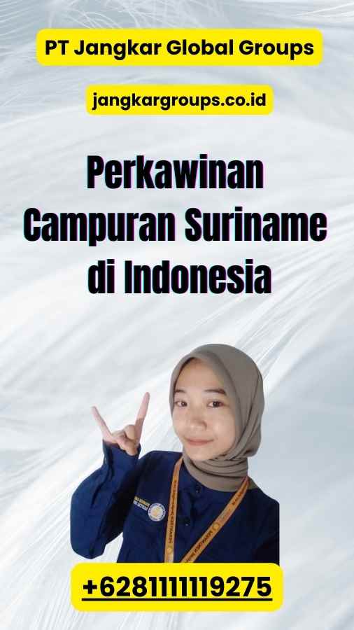 Perkawinan Campuran Suriname di Indonesia