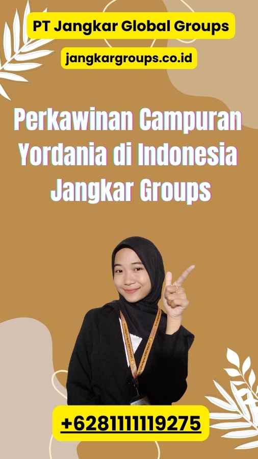 Perkawinan Campuran Yordania di Indonesia Jangkar Groups