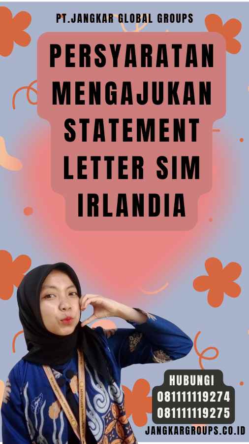 Persyaratan Mengajukan Statement Letter SIM Irlandia