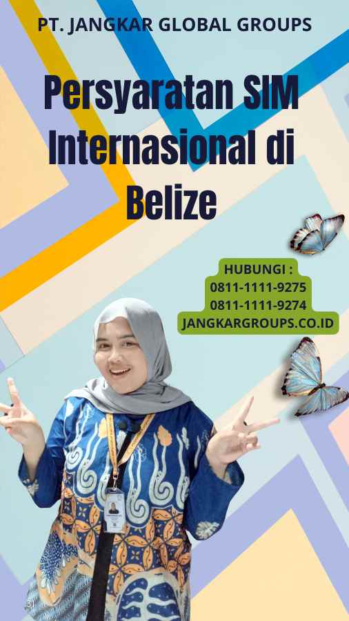 Persyaratan SIM Internasional di Belize