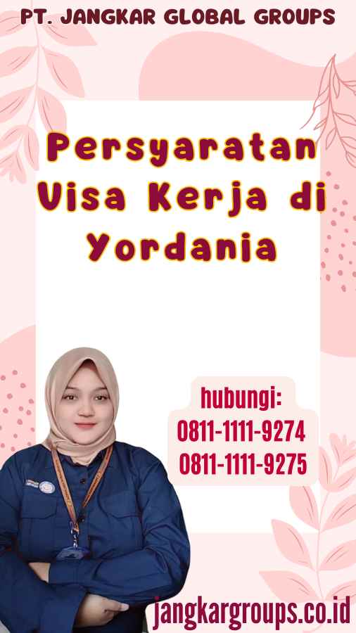 Persyaratan Visa Kerja di Yordania