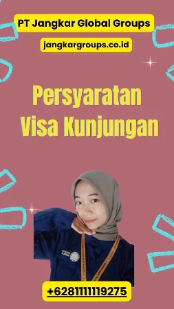 Persyaratan Visa Kunjungan