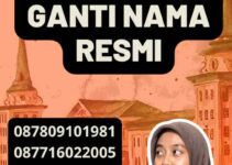 Prosedur Ganti nama resmi