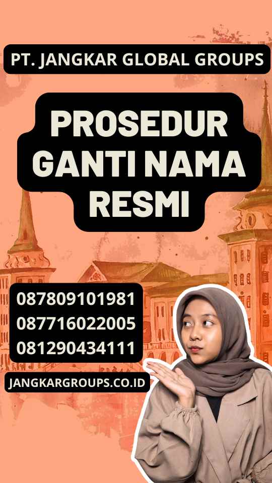 Prosedur Ganti nama resmi