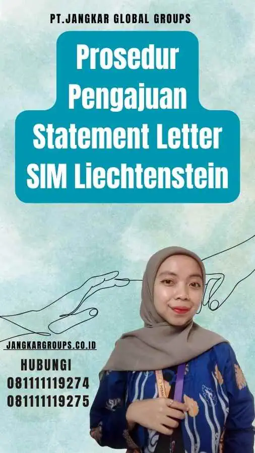 Prosedur Pengajuan Statement Letter SIM Liechtenstein