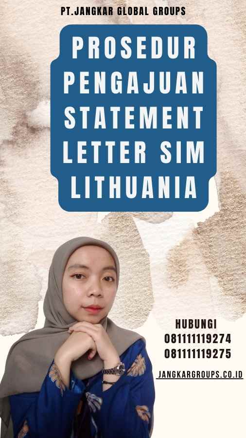 Prosedur Pengajuan Statement Letter SIM Lithuania