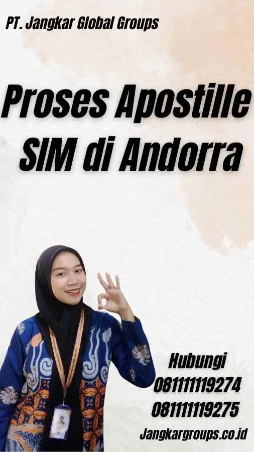 Proses Apostille SIM di Andorra