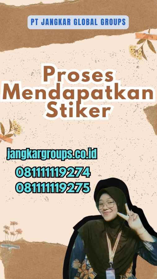 Proses Mendapatkan Stiker Kemenlu