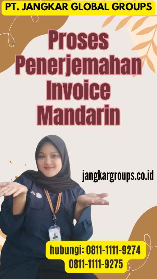 Proses Penerjemahan Invoice Mandarin