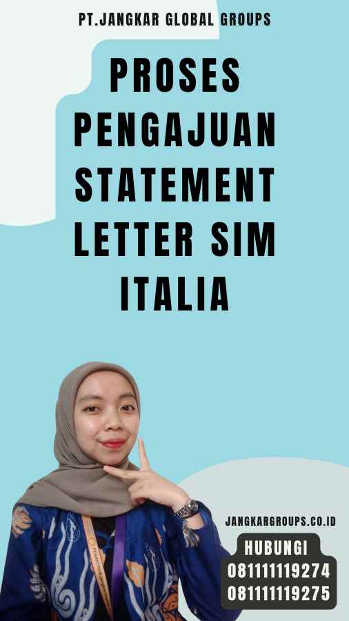 Proses Pengajuan Statement Letter SIM Italia