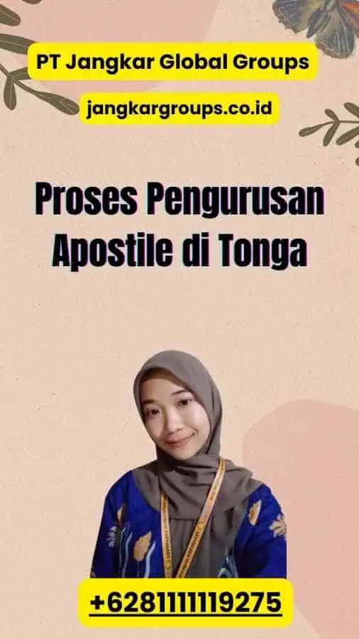 Proses Pengurusan Apostile di Tonga