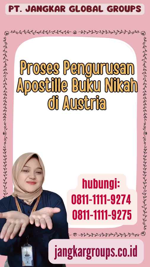 Proses Pengurusan Apostille Buku Nikah di Austria