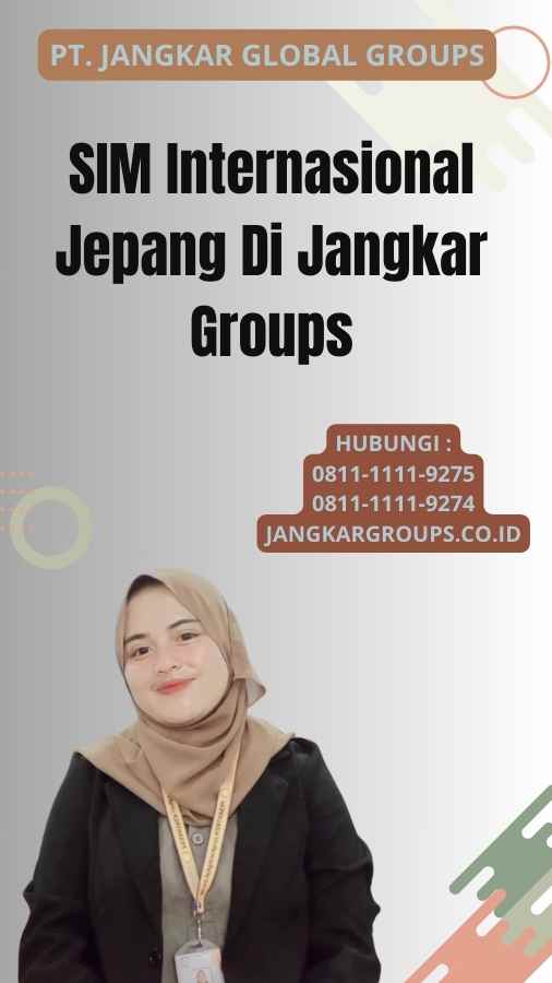 SIM Internasional Jepang Di Jangkar Groups