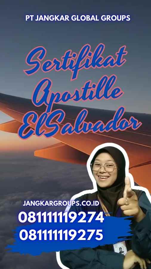 Sertifikat Apostille ElSalvador