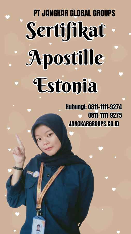 Sertifikat Apostille Estonia