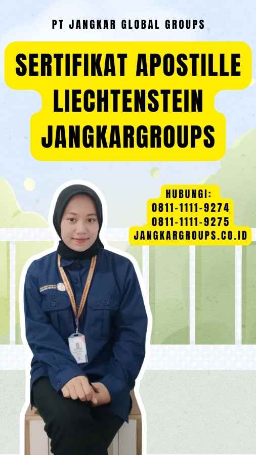 Sertifikat Apostille Liechtenstein Jangkargroups