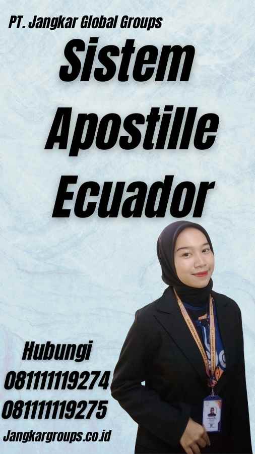 Sistem Apostille Ecuador