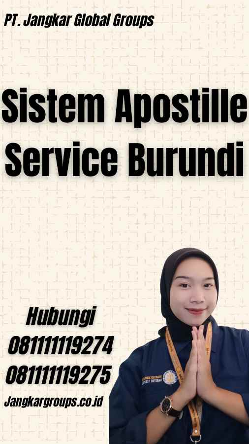 Sistem Apostille Service Burundi