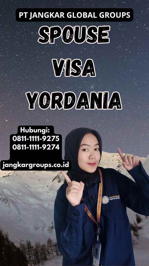 Spouse Visa Yordania