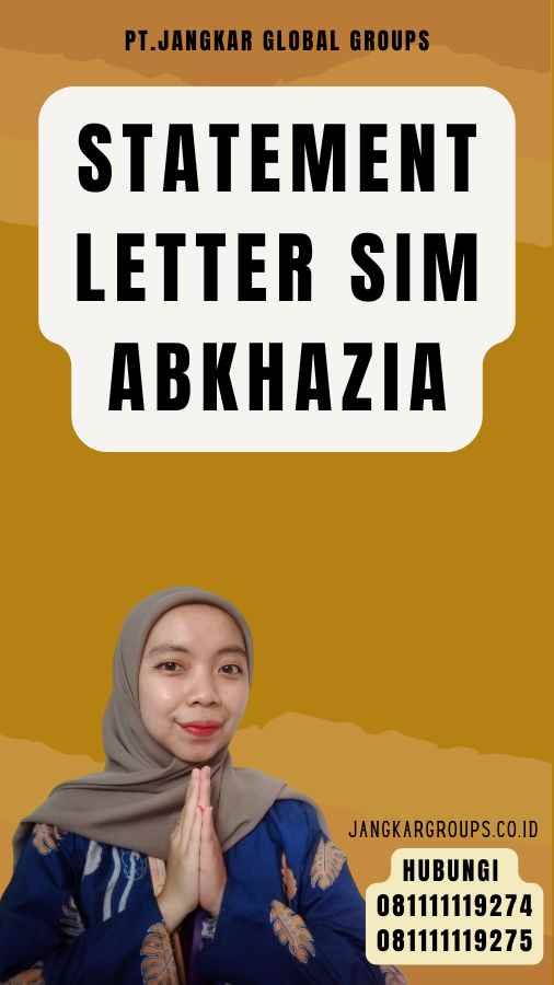 Statement Letter SIM Abkhazia