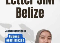 Statement Letter SIM Belize